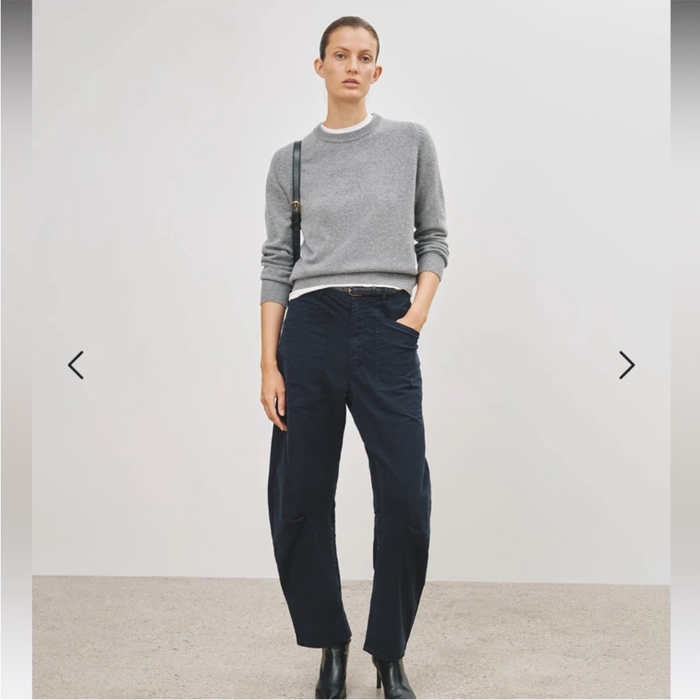 Nili Lotan Navy Shon Pants
